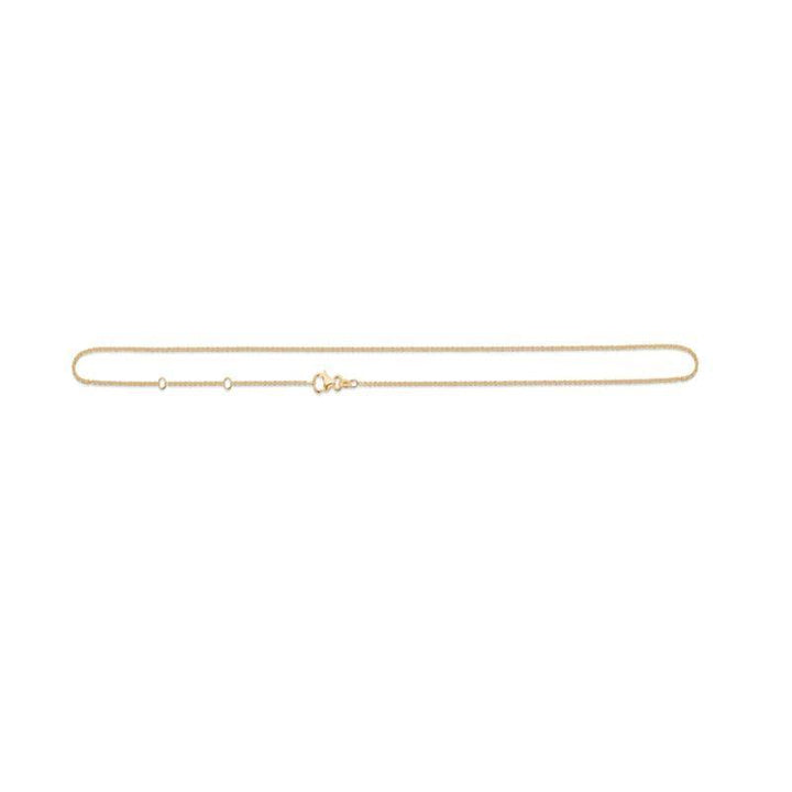 Anker Facet Forgyldt Halskæde 45 cm - 9220110 – produktbillede 2