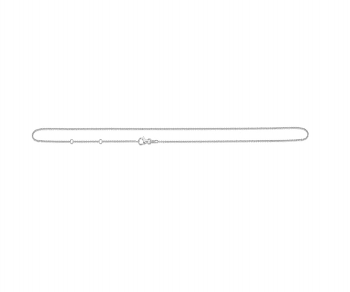Anker Facet Sølv Halskæde 45 cm - 9120110 – produktbillede 2