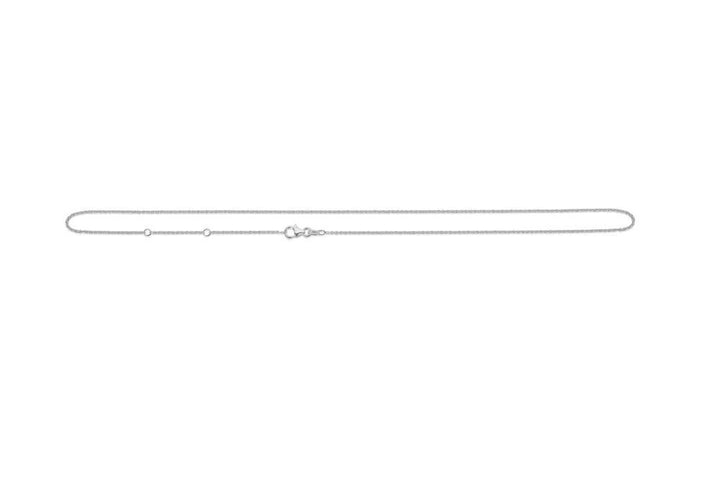 Anker Facet Sølv Halskæde 80 cm - 9120112 – produktbillede 2