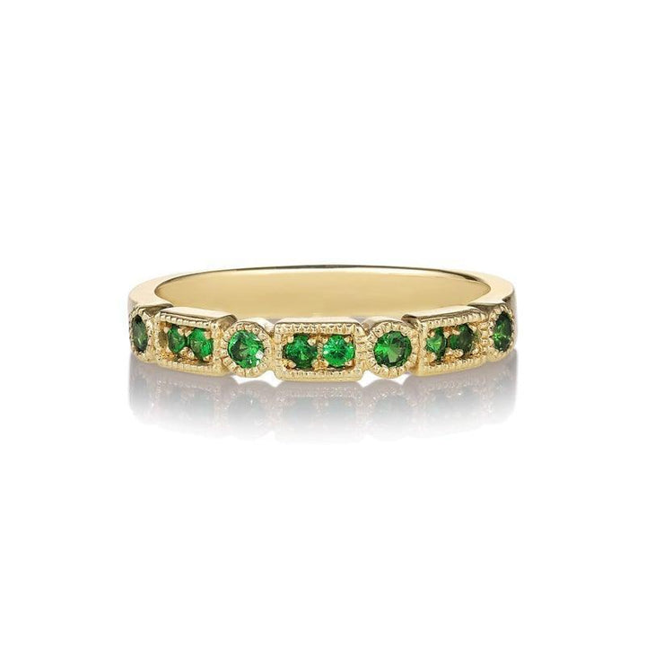 Anpé Atelier Trine Ji Green Ring 14kt Guld – 2500-001