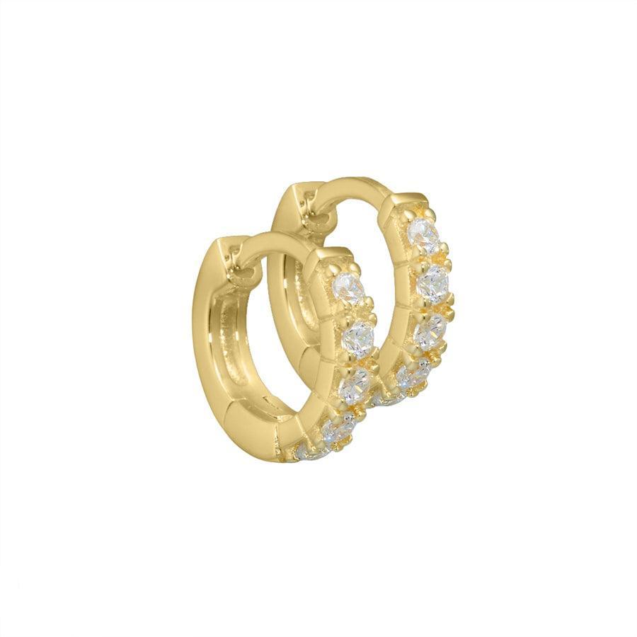 Aqua Dulce Darling Øreringe sølvforgyldt 10.7 mm - 2099 – 2099