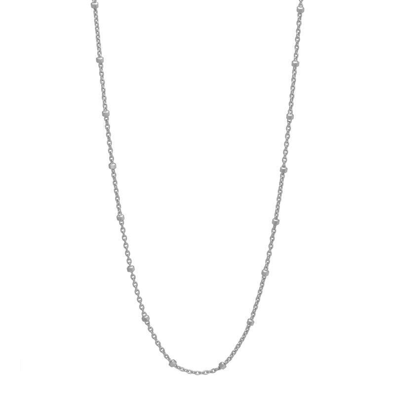 Aqua Dulce Sølv Dot Halskæde 60 cm - 1482 – 1482