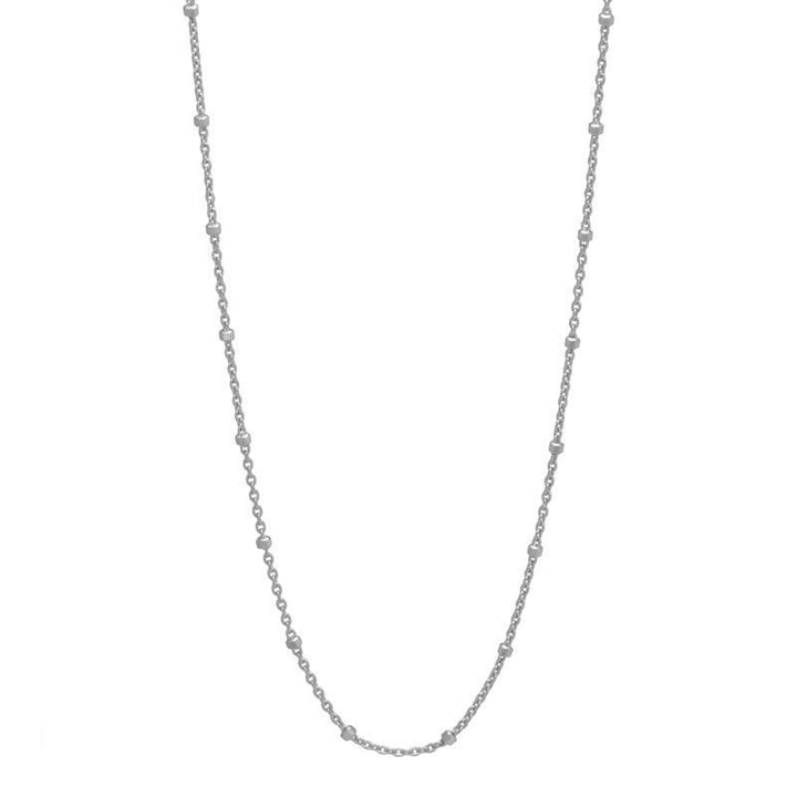 Aqua Dulce Sølv Dot Halskæde 60 cm - 1482 – 1482