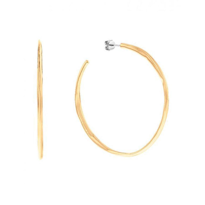 Calvin Klein Molten Pebble Earring creol stål - gold - 35000112 – 35000112