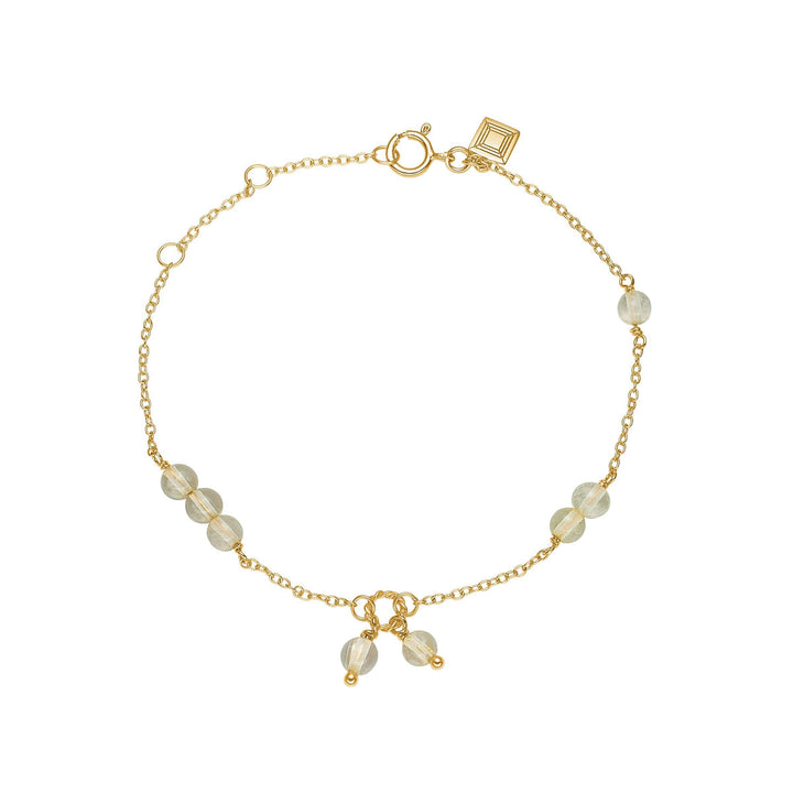 Carré Armbånd Med Rutil Kvarts - FB4364GTR – FB4364GTR