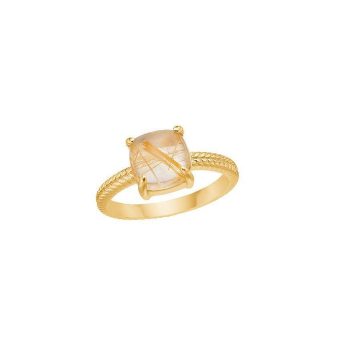 Carré Ring Med Rutil Kvarts - FR4413GRT – FR4413GRT-001
