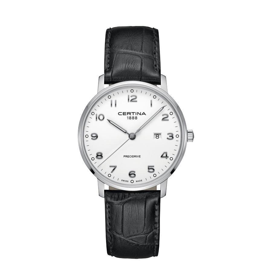 Certina DS Caimano Herreur - Hvid Urskive – C0354101601200