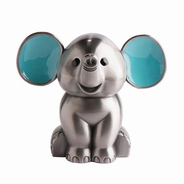 Elefant sparrebøsse med blå øre – 152-76275