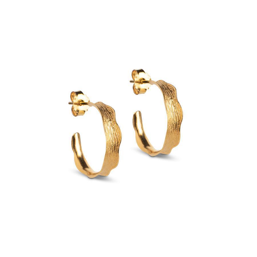 Enamel Ane Small Hoops - E289GM – E289GM