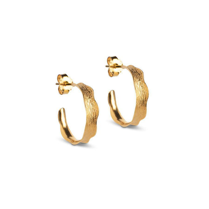 Enamel Ane Small Hoops - E289GM – E289GM