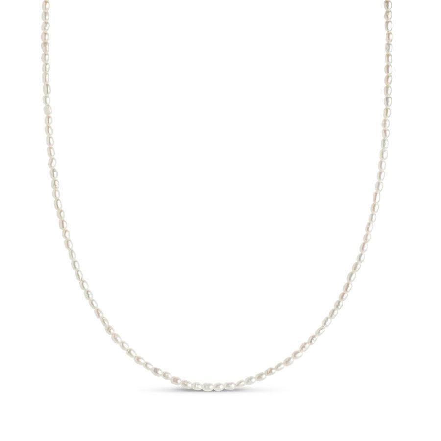 Enamel Erna Pearl Necklace - N104G – N104G