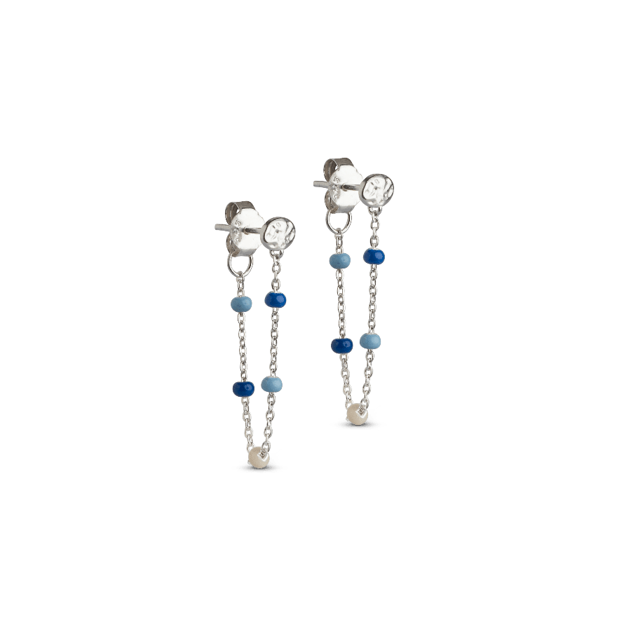 Enamel Lola Øreringe Marine - E140S-Marine – E140S-Marine
