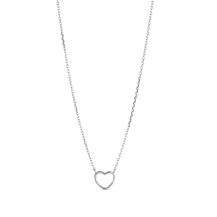 Enamel Organic Heart Halskæde - N102SM – N102SM