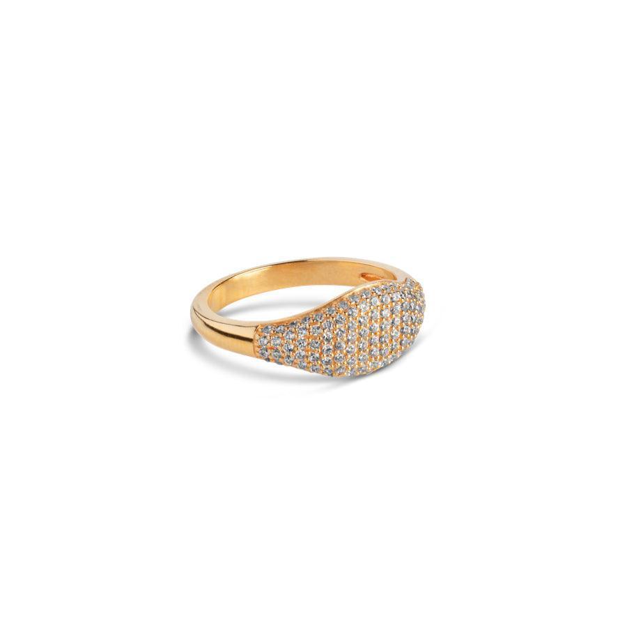 Enamel Sparkling Mary Ring - R72G – R72G-001
