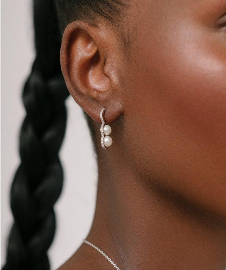 Herieth Paul x Polar Jewelry Bahati Sølv Ørering – produktbillede 2