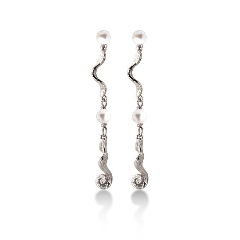 Jeberg Jewellery Ocean Pearl Sølv Ørering - 51722 – 51722