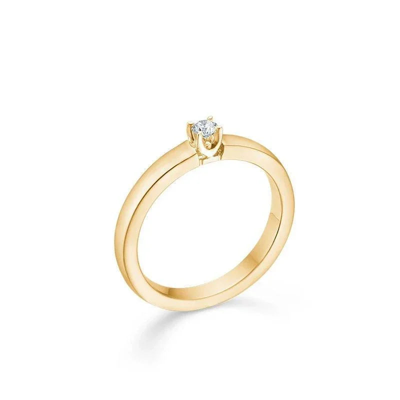Mads Z 14 kt. Crown Alliancering Diamant 0.09 ct. – 1541891-001