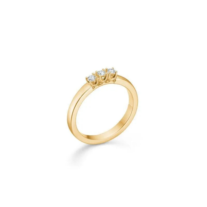 Mads Z 14 kt. Crown Alliancering Diamant 0.12 ct. – 1541843-001