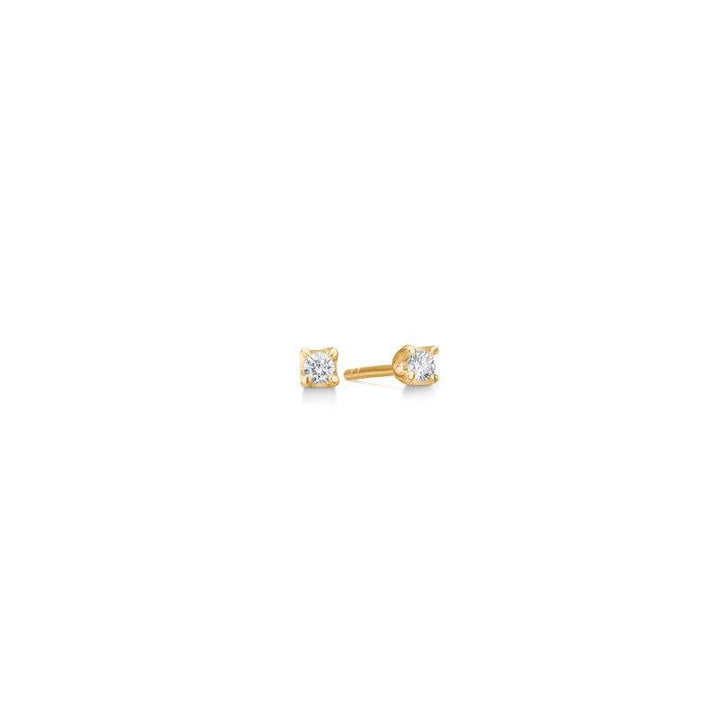 Mads Z 14 kt. Crown Diamant Øreringe 0.09 ct. – 1511609