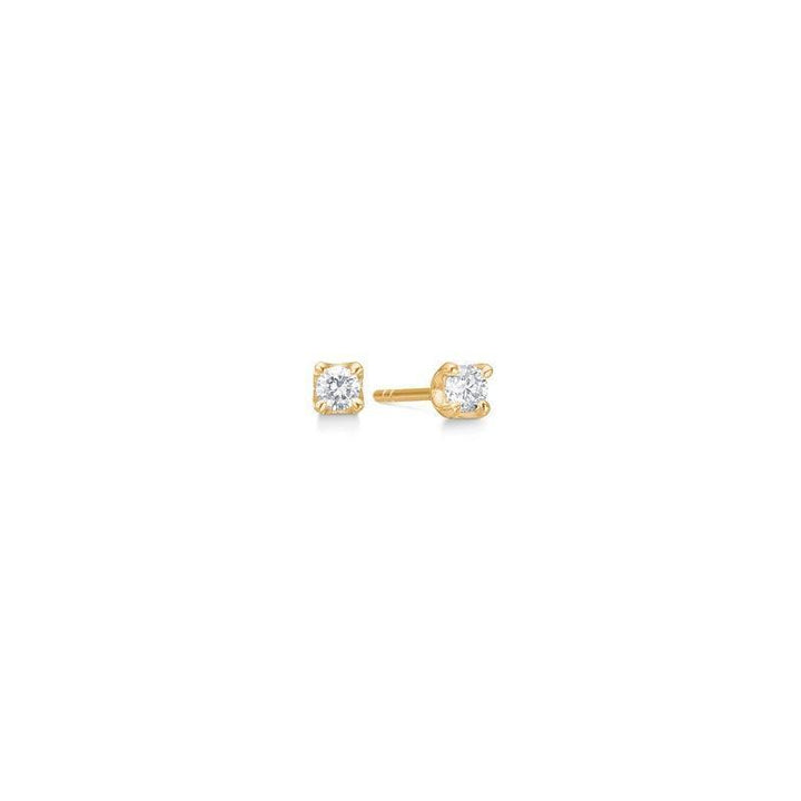 Mads Z 14 kt. Crown Diamant Øreringe 0.18 ct. – 1511618