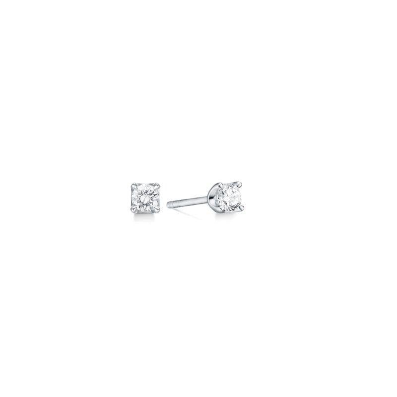 Mads Z 14 kt. Crown Diamant Øreringe 0.30 ct. Hvidguld – 1611630