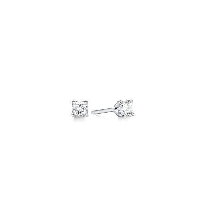 Mads Z 14 kt. Crown Diamant Øreringe 0.30 ct. Hvidguld – 1611630