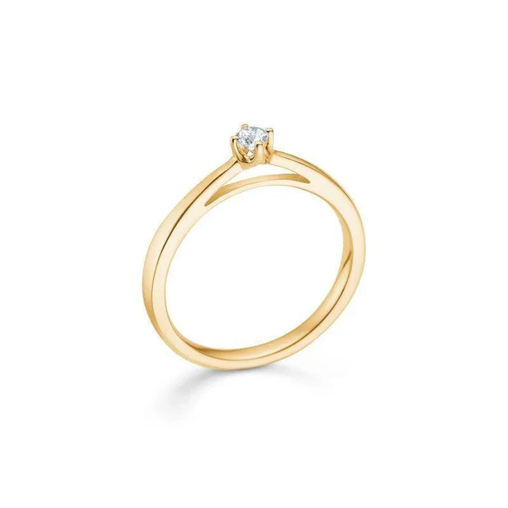Mads Z 14 kt. Crown Diamant Ring 0.09 ct. – 1541609-001