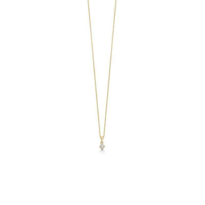 Mads Z 14 kt. Crown Diamant Vedhæng 0.09 ct. – 1531609