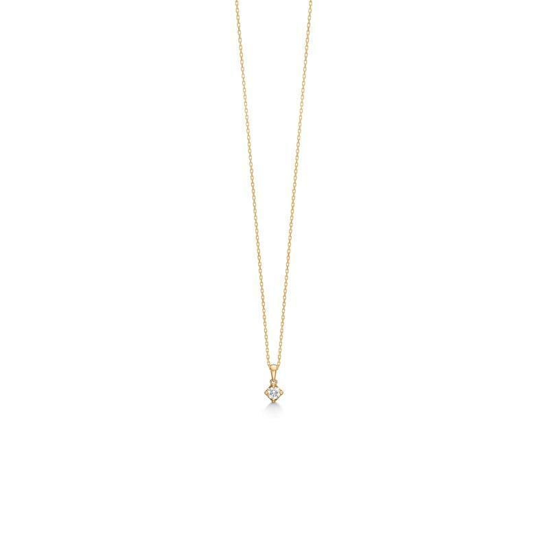 Mads Z 14 kt. Crown Diamant Vedhæng 0.16 ct. – 1531616