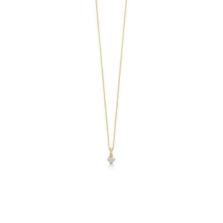 Mads Z 14 kt. Crown Diamant Vedhæng 0.16 ct. – 1531616