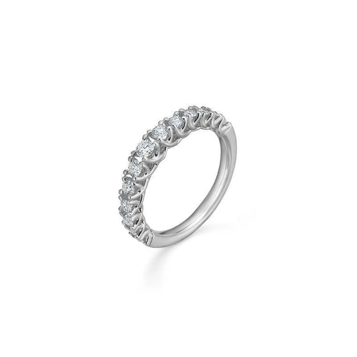 Mads Z 14 kt. Crown Princess Ring Hvidguld 0.50 ct. – 1641950-001