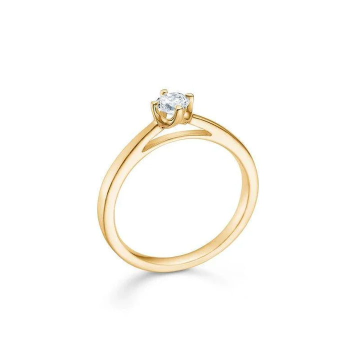 Mads Z 14 kt. Crown Ring Diamant 0.24 ct. – 1541624-001