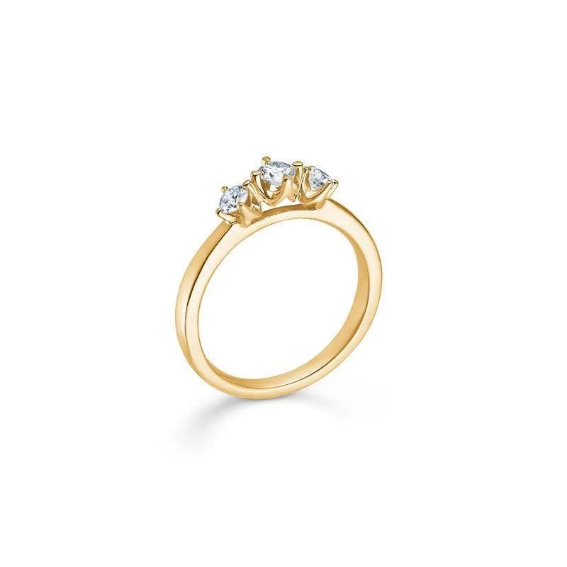 Mads Z 14 kt. Crown TrinityDiamant Ring 0.34 ct. – 1541734-001