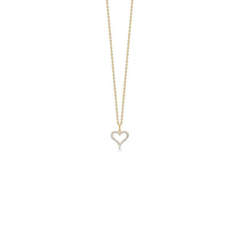 Mads Z 14 kt. Tender Heart vedhæng 0.20 ct. – 1531320