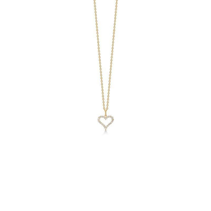 Mads Z 14 kt. Tender Heart vedhæng 0.20 ct. – 1531320