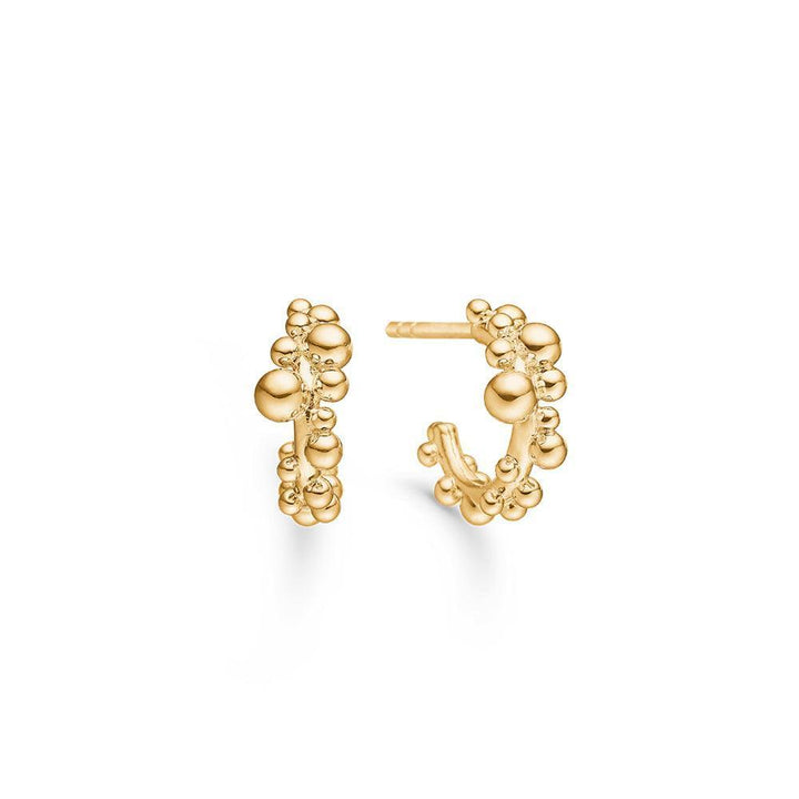 Mads Z 14kt Bubbles Creoler – 1510066