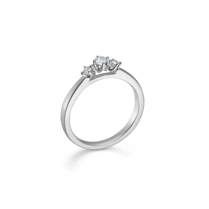 Mads Z 14kt Crown Trinity Ring 0.17 ct – 1641717-001