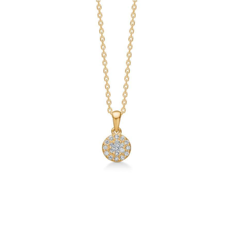 Mads Z 14kt Eleanor Petite Vedhæng 0.12ct - 1531074 – 1531074