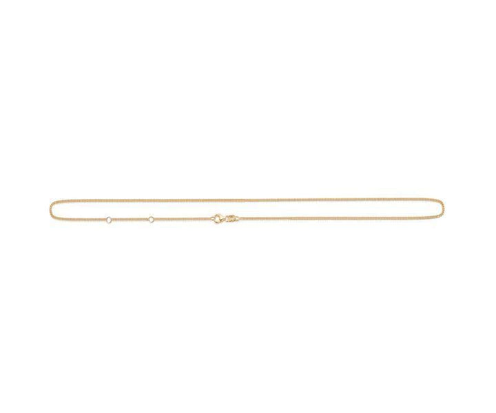 Mads Z 14kt Halskæde Panser 75 - 80cm - 9520122 – 9520122