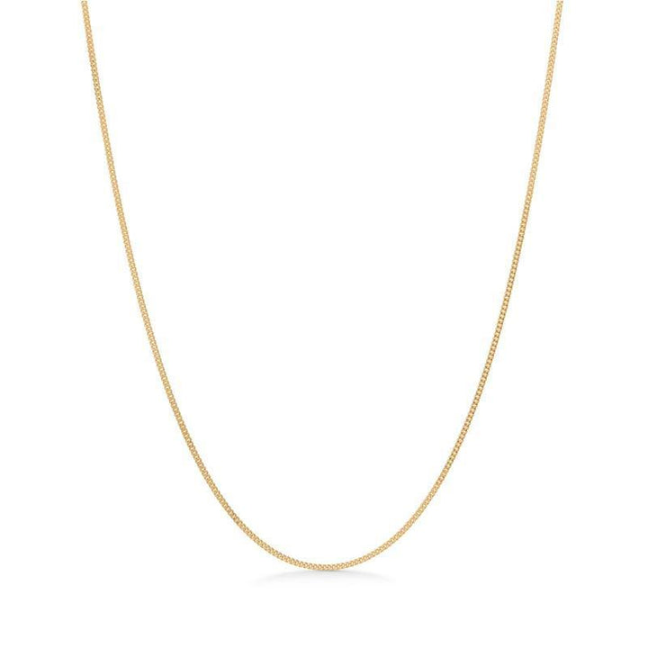 Mads Z 14kt Halskæde Panser 75 - 80cm - 9520122 – produktbillede 2