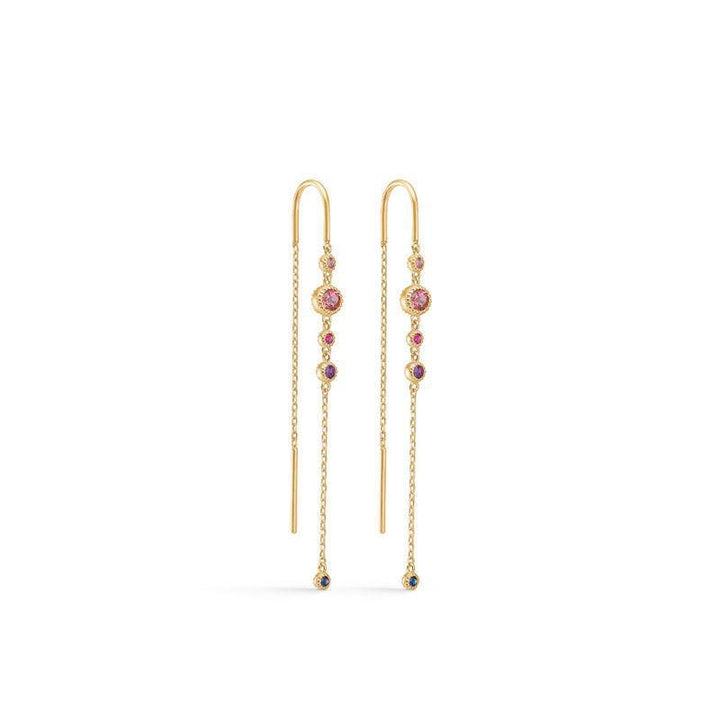 Mads Z 14kt Luxury Rainbow Øreringe – 1504062