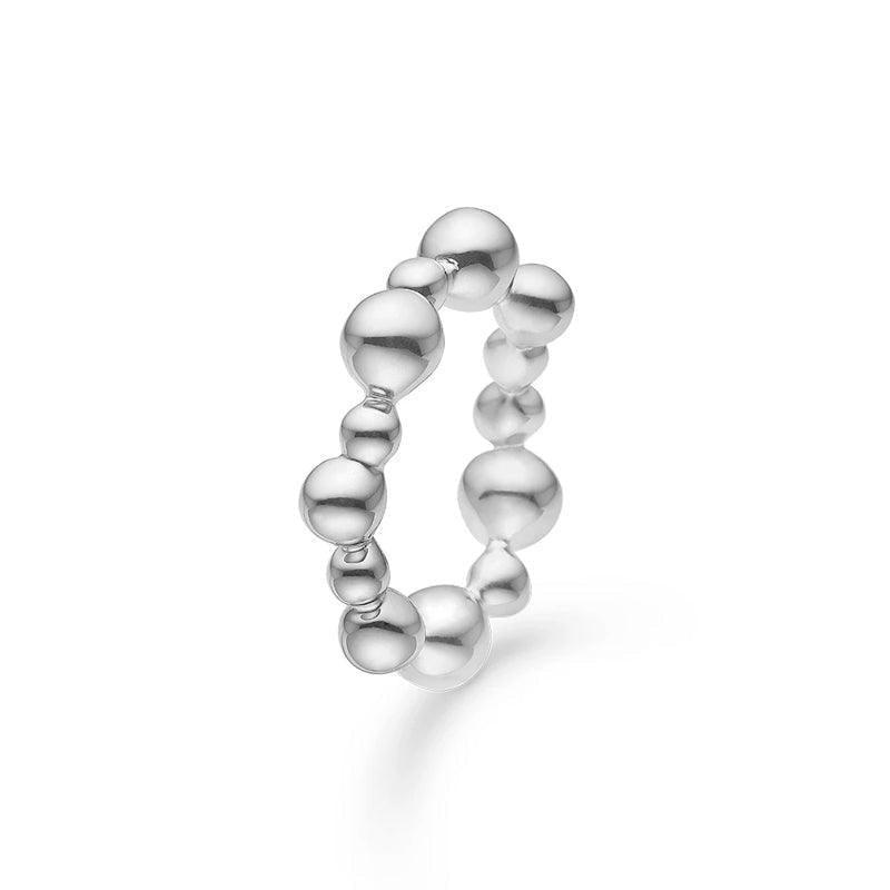 Mads Z Sølv Embedded Ball ring – 2140084-001