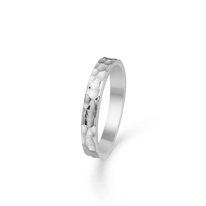 Mads Z Sølv Poetry Hammer ring – 2140032-001