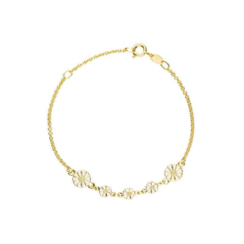 Marguerit Forgyldt Armbånd - 90117519-M – 90117519-M