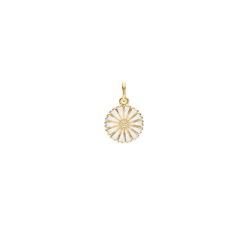 Marguerit Forgyldt Guld Vedhæng 11 mm - 908011-M – 908011-M