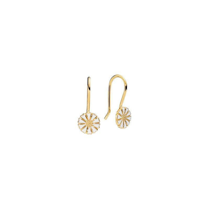 Marguerit Ørehænger Forgyldt Guld  7.5 mm - 909075-M – 909075-M