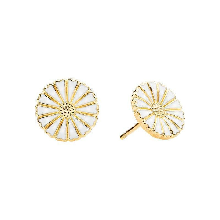 Marguerit Ørestik Forgyldt Guld 11mm - 909011-4-M – 909011-4-M