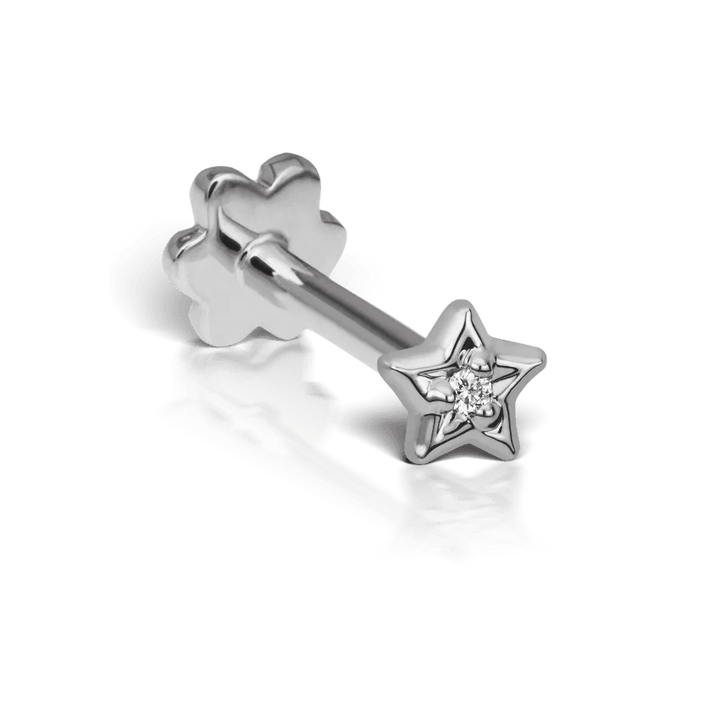 MARIA TASH Diamond Solitaire Star Hvidguld – XSSTARD-WG-W3-001