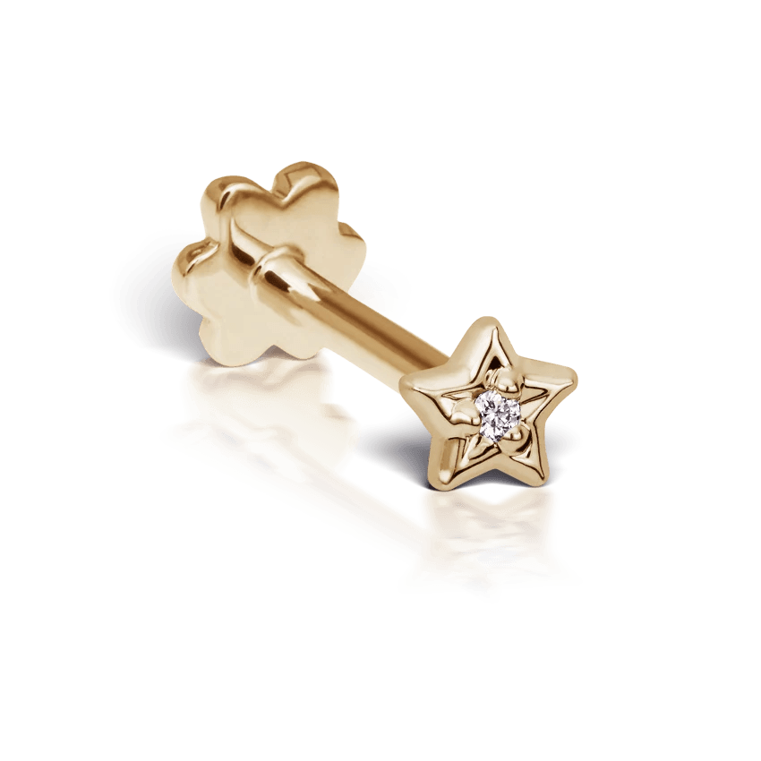 MARIA TASH Diamond Solitaire Star – XSSTARD-YG-W3-001