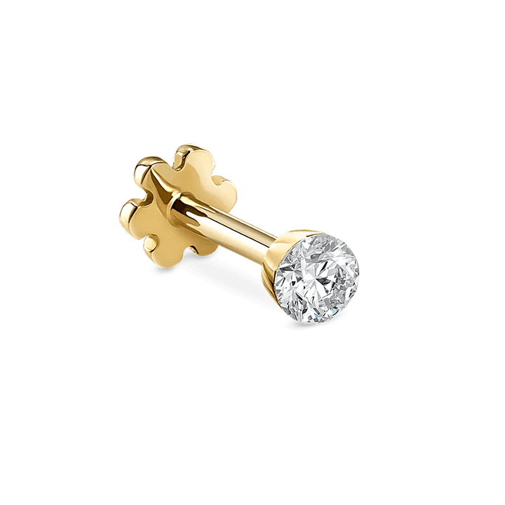 MARIA TASH Invisible Set Diamond 2mm – XIVD-YG-W2-001